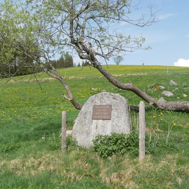 GEEK Clemens Joos Gedenkstein Elzhof Schoenwald q