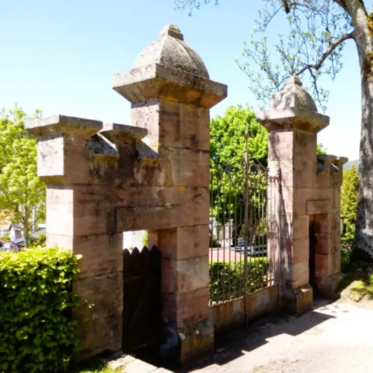 GEEK Karl Gotsch Tor Alter Friedhof Baiersbronn Klosterreichenbach q