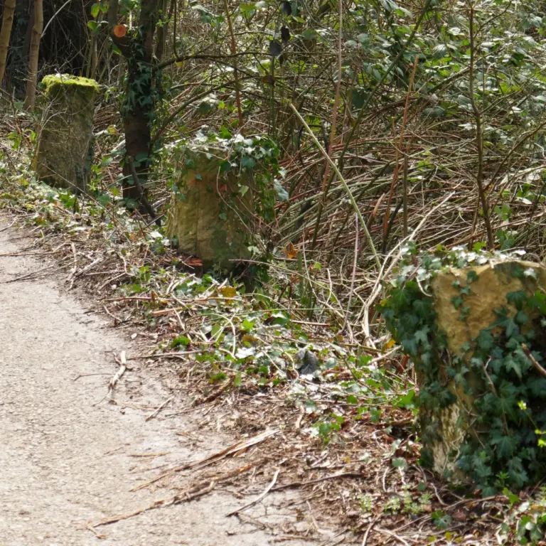 GEEK Reinhard Wolf Straßenbegrenzungssteine Marbach am Neckar Häldenmühle q