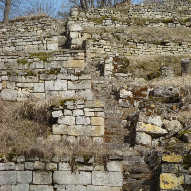 GEEK Reinhard Wolf Weinbergmauern und Staffel im Leudelsbachtal bei Markgröningen q
